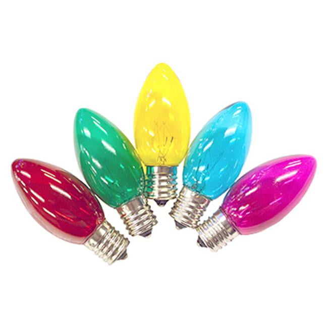 Holiday Bright Lights 209120 130V 7W Multicolor C9 Incandescent