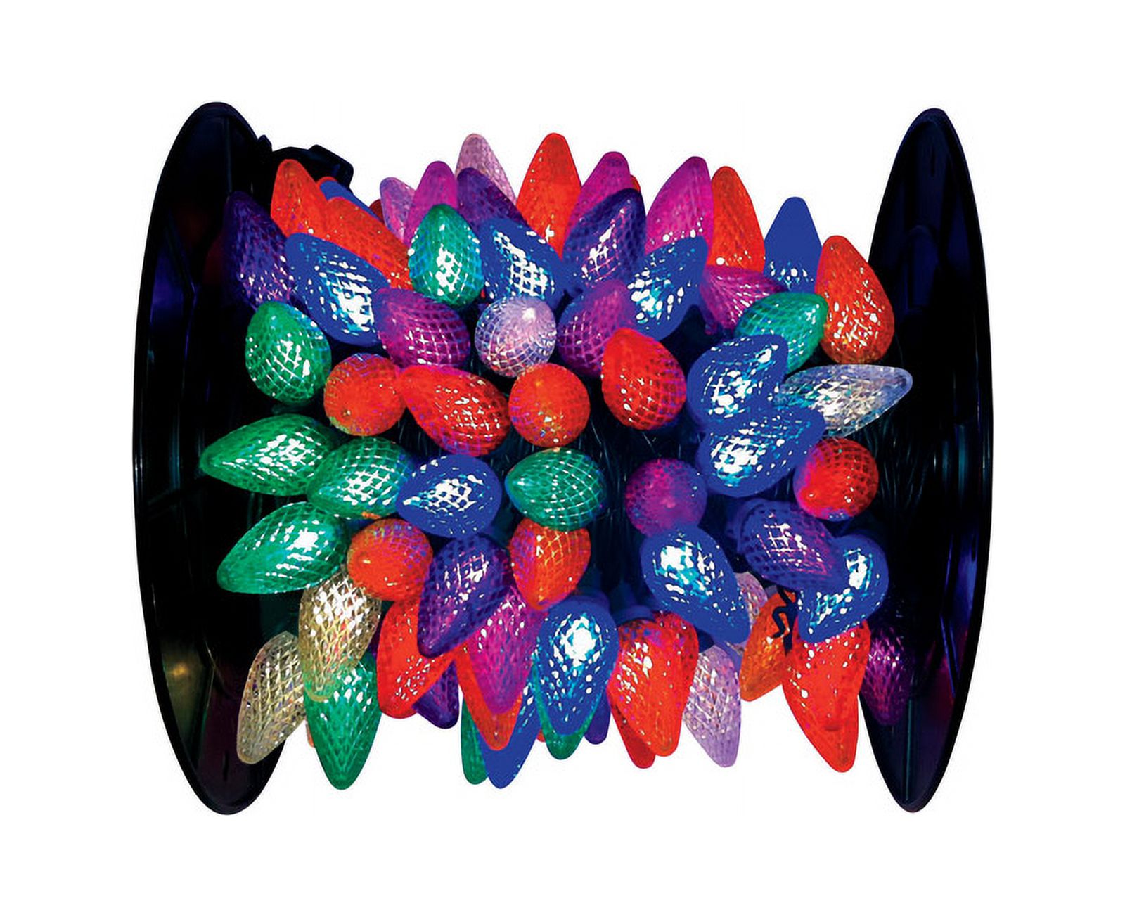 Holiday Bright Lights C9 Multicolored 100 ct Christmas Lights 501/2 ft