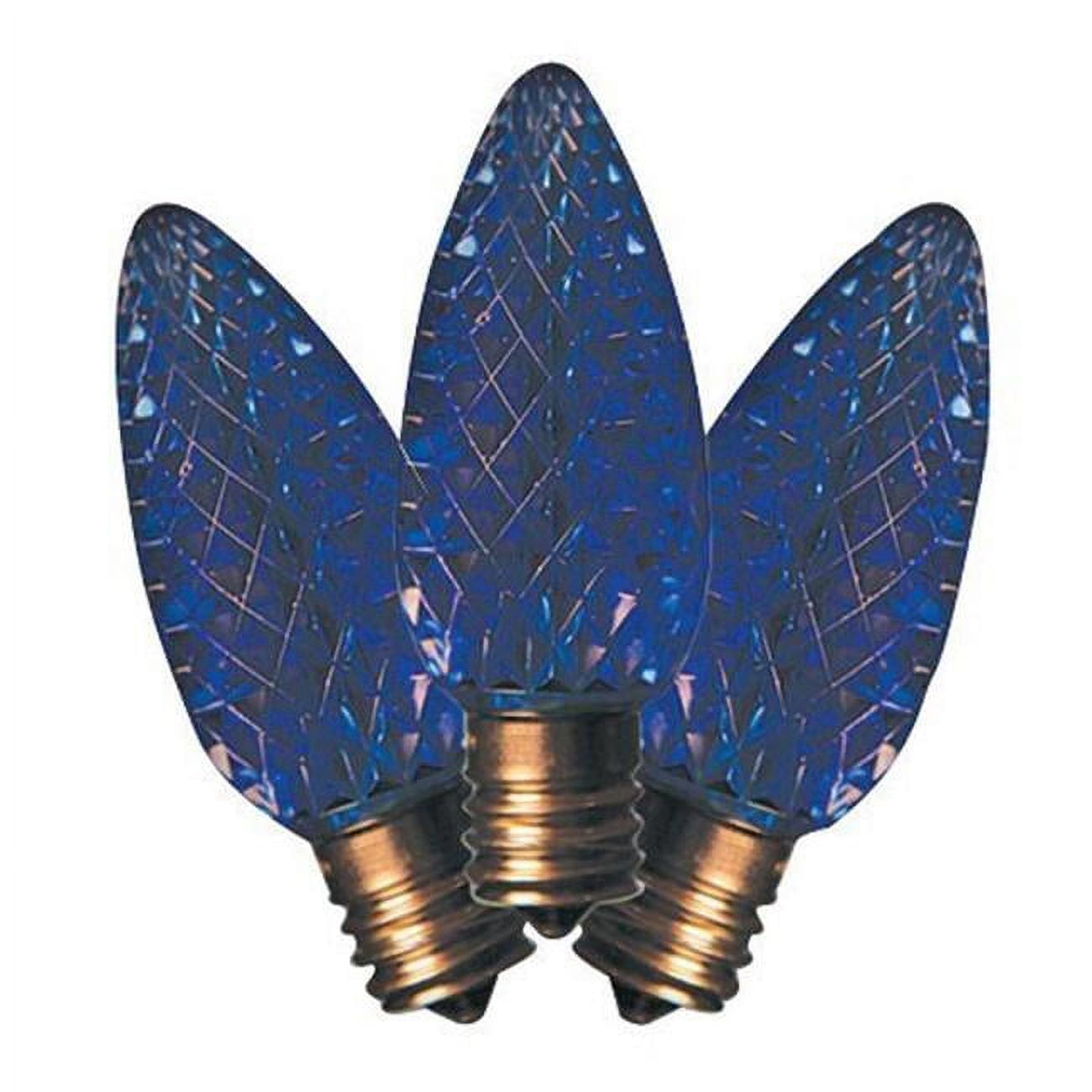 Holiday Bright Lights LED C9 Blue 25 ct Replacement Christmas Light