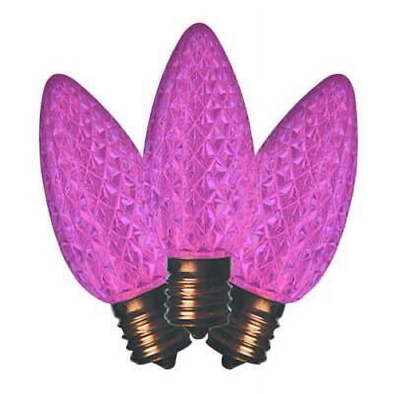 Holiday Bright Lights LED C9 Pink 25 ct Replacement Christmas Light