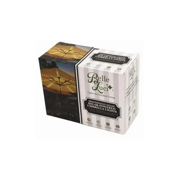 Holiday Bright Lights 136258 Solar Umbrella Lights