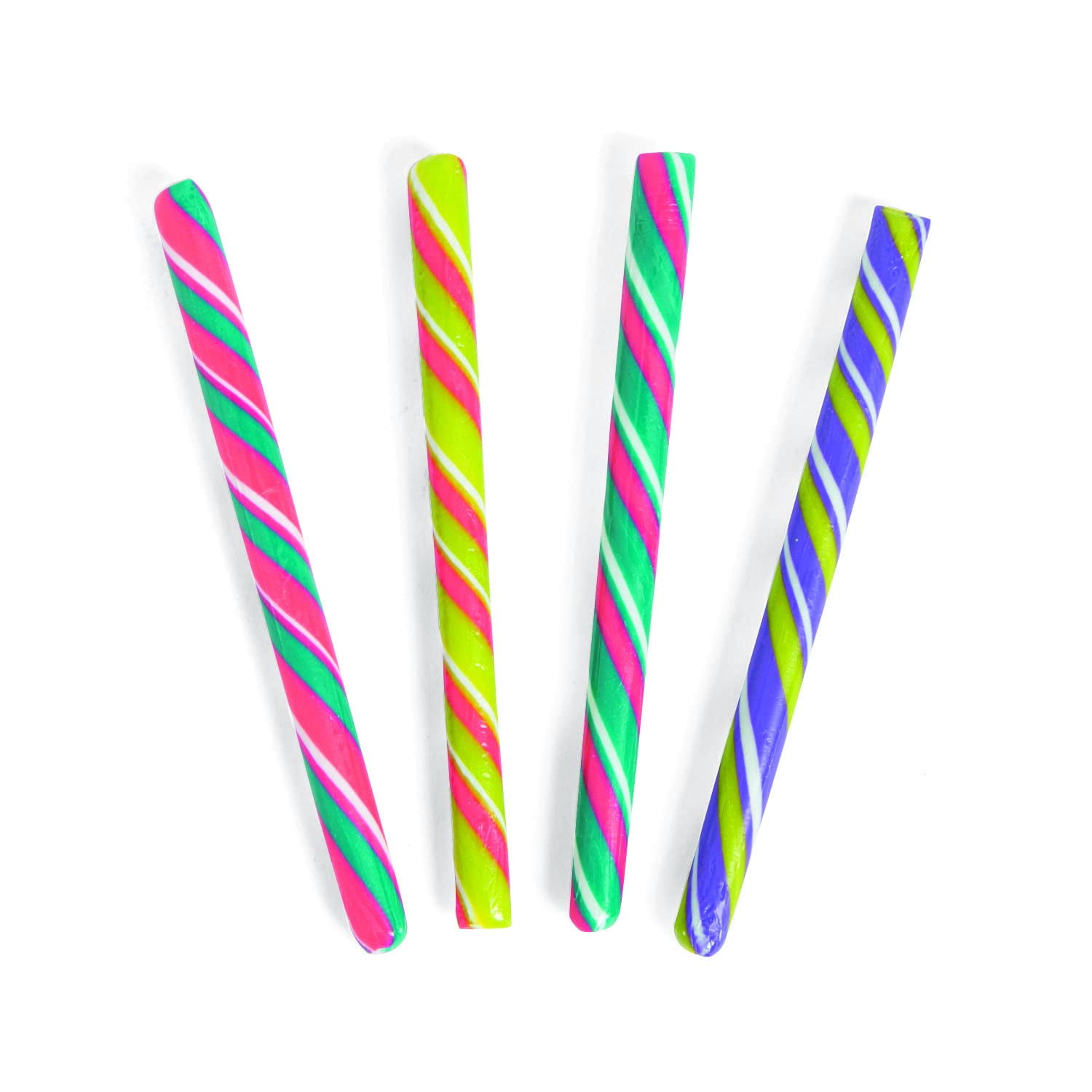 Holiday Brights Candy Cane Sticks (80 Individually Wrapped Candies