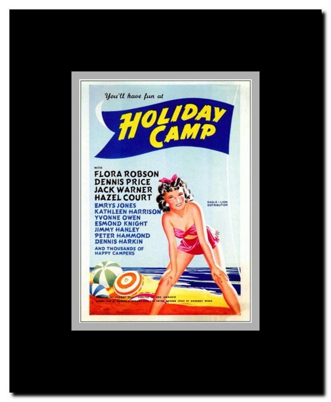 Holiday Camp Framed Movie Poster