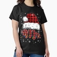 thumbnail image 1 of Holiday Card Merry HOHOHO Warm Festive Winter Christmas Vibes Unisex T-Shirt, up to size 5XL, 1 of 2