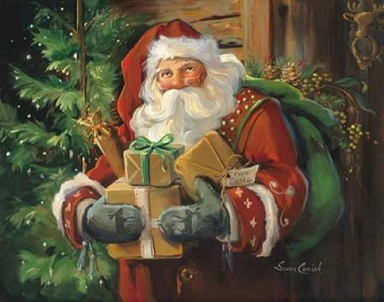 Holiday Cheer Canvas Art - Susan Comish (22 x 28)