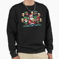 thumbnail image 1 of Holiday Cheers Christmas Celebration Alcohol Graphic Unisex Sweatshirt Retro Vintage Art G11711, Up to Size 5XL, 1 of 2