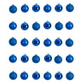 thumbnail image 1 of Nearly Natural Holiday Christmas 30 Count 2.5in. Shatterproof Ornament Set with Re-Useable Storage Container, 1 of 4