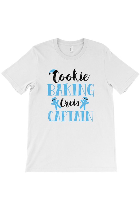 Holiday Christmas Cookie Baking Crew Captain Themed Funny Holiday Graphic - Limited Edition G35873 Unisex T-Shirt, Up to Size 5XL