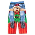 thumbnail image 1 of Holiday Christmas Elf Mens Fleece Pajama Pants Adult, 1 of 5