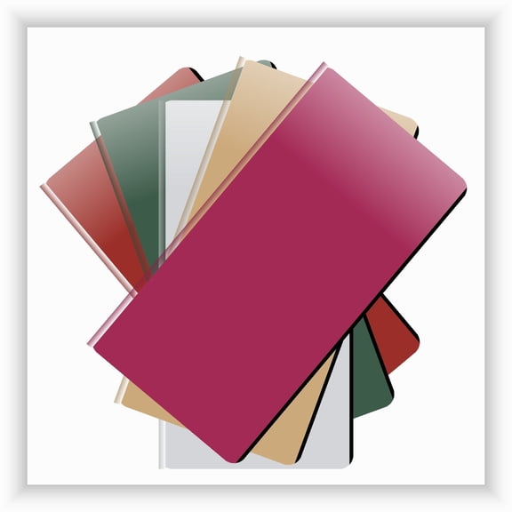Holiday Christmas Mix Tissue Paper, 50 Sheets, A1 Bakery Supplies, 15x20 Inch, 10 Sheets Per Color