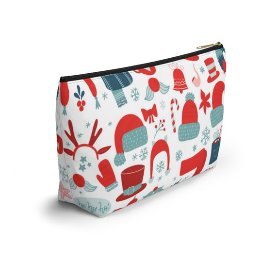 Holiday Christmas Novelty Makeup Cosmetic Bag Birthday Gift Pouches