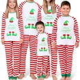 thumbnail image 1 of Holiday Christmas Pajamas Set, Family Matching Sleepwear Outfit for Couples Children Baby Dog, 1 of 10