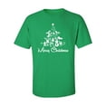 thumbnail image 1 of Holiday Christmas Tree-Merry Christmas Short Sleeve T-Shirt, 1 of 4