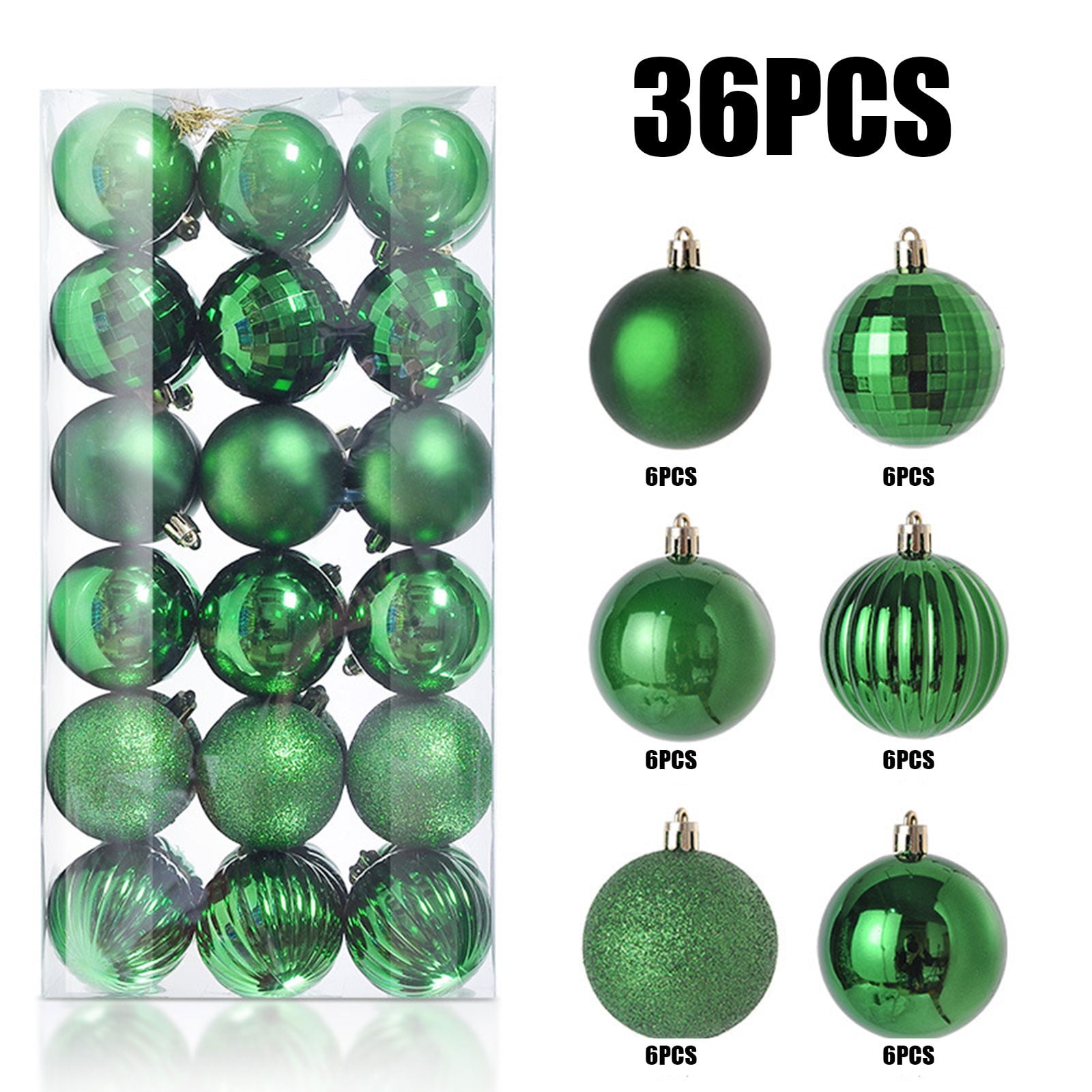 36pcs-Green