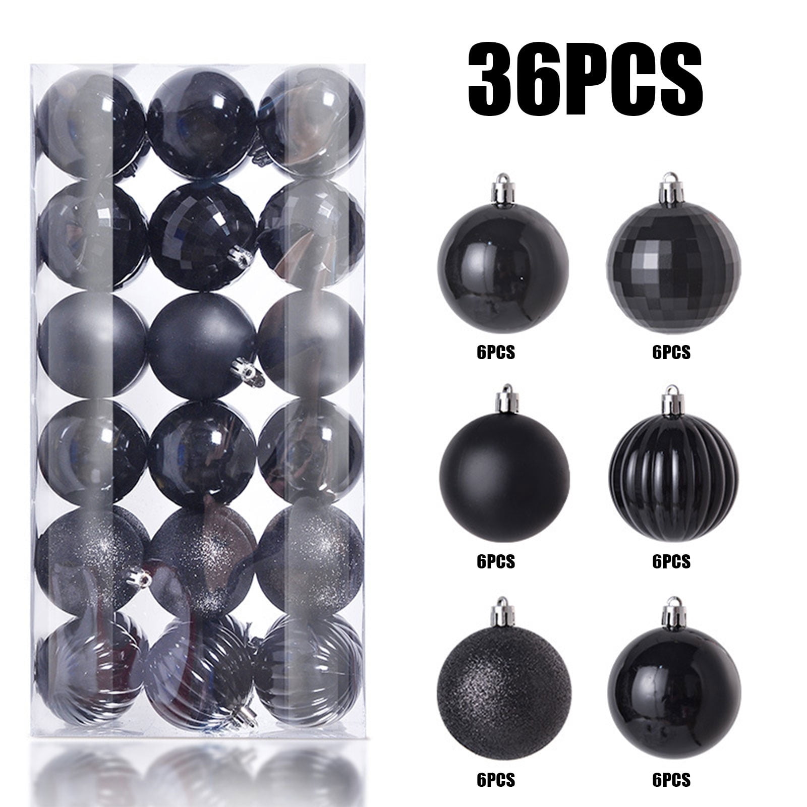 36pcs-Black