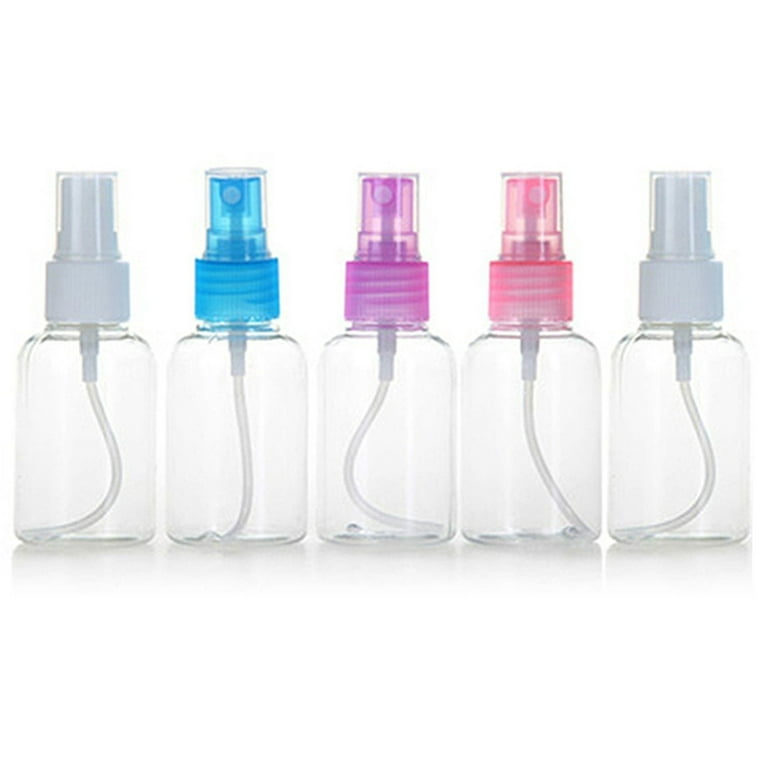 Holiday Clearance 5pcs 50ML Empty Plastic Spray Bottle Perfume