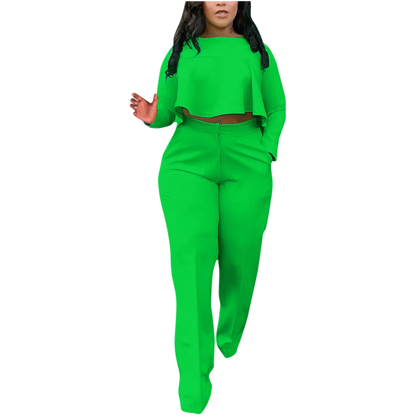 Holiday Clearance Gift Sets! Pejock Women's 2 Piece Outfits Matching