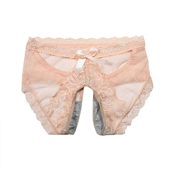 HomeGardon Underwear for Women,Womens Underwear Women's Light and Seamless Lace Size Desire for Appeal Crotch Briefs