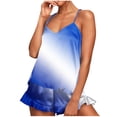 thumbnail image 1 of Iyufng Womens Cami Pajama Sets,Loungewear Camisole Pajamas Set,Lounge Outfits Sleeveless Printed Thin Camisole Pajamas Cami Shorts Set Nightwear,Pajama Sets for Women 2 Piece,S-XXL, 1 of 8