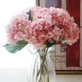 thumbnail image 1 of Holiday Clearance Silk Artificial Hydrangea Flower Bouquet Arrangement Home Wedding Christmas Decoration, 1 of 2