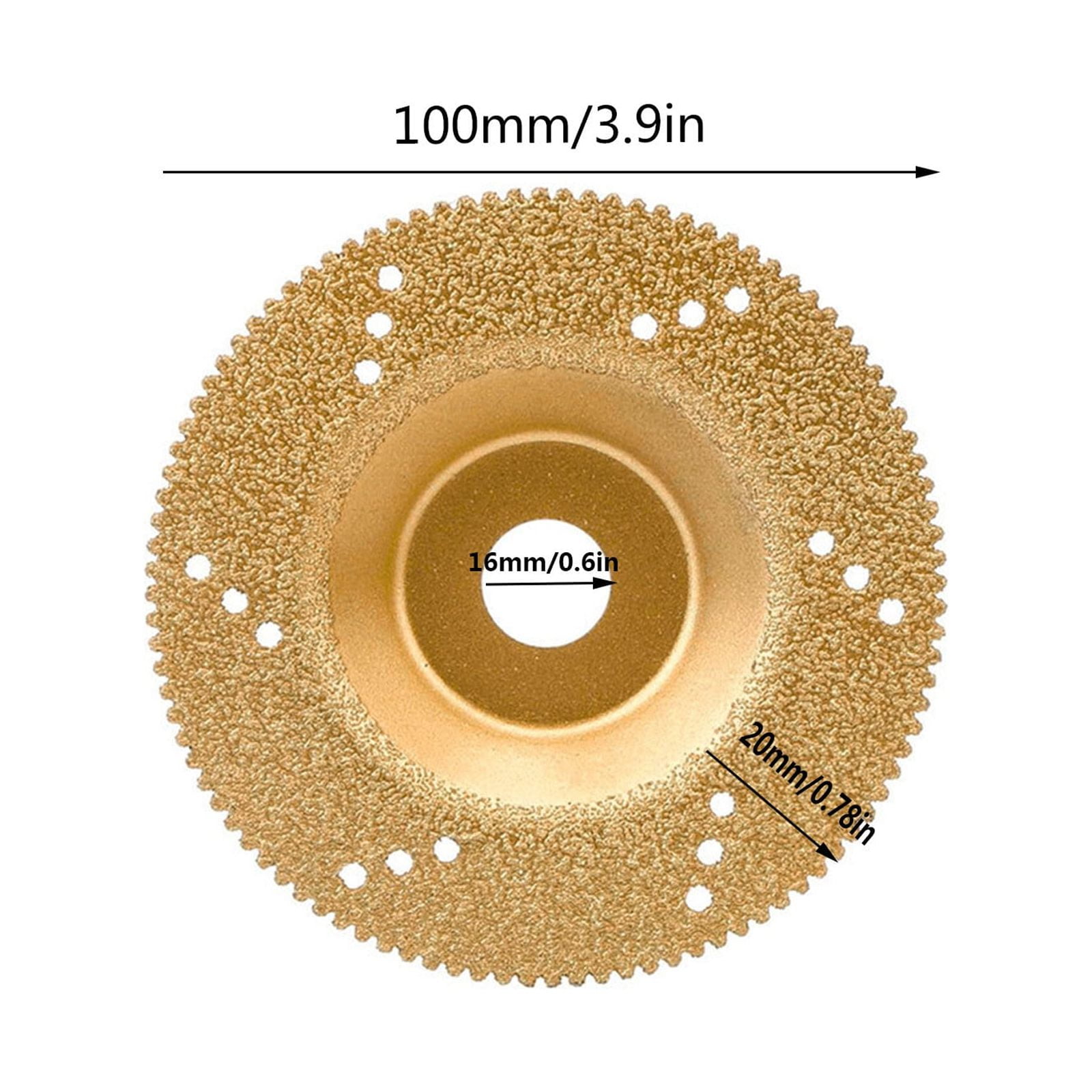 Holiday Clearance! VWRXBZ 100mm 3.9inch Angle Grinder Disc Diamond Dry