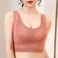 thumbnail image 1 of Holiday Clearance! ZVNAΖH Corset Bra Front Cross Side Buckle Lace Bras for Older Women Full Coverage Sports Bras Wide Strap Plus Size Bras, 1 of 5