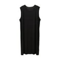 thumbnail image 1 of ZVNAΖH Men's Sleeveless Sleep Shirt Homewear Robes Gown Tank Tops Casual Side Split Nightshirt, 1 of 3