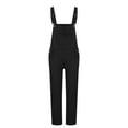 thumbnail image 1 of Holiday Clearance! ZVNAΖH Men's Work Bib Overalls Loose Fit Workwear Dungarees Sloppy Coveralls with Adjustable Straps and Big Pockets, 1 of 9