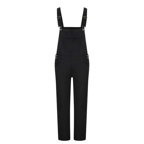Holiday Clearance! ZVNAΖH Men's Work Bib Overalls Loose Fit Workwear Dungarees Sloppy Coveralls with Adjustable Straps and Big Pockets