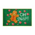 thumbnail image 1 of Holiday Collection Gingerbread Man Area Rug, 3' x 2', 1 of 5