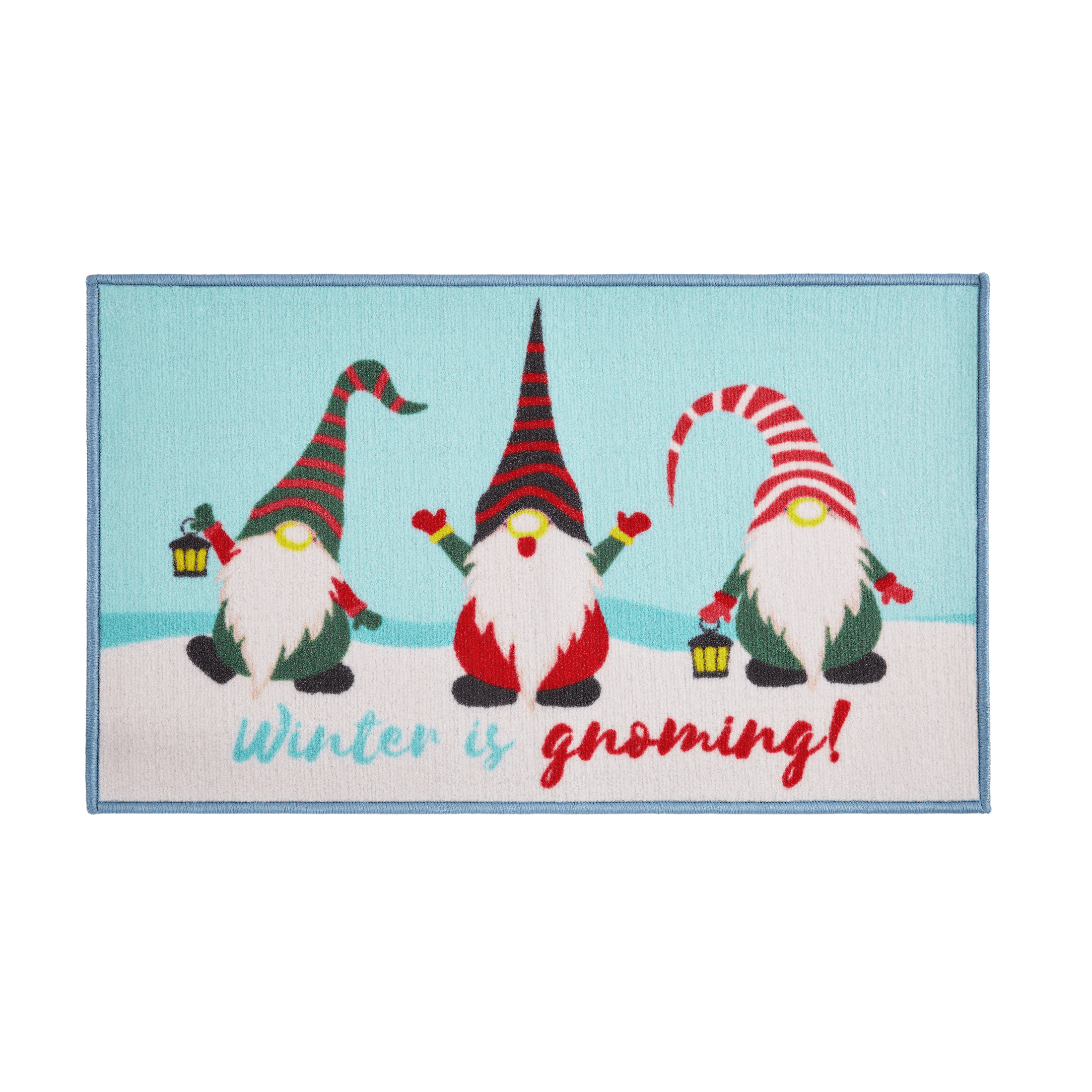 Holiday Collection Gnome Area Rug, 3' x 2'