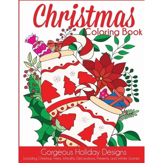 Holiday Coloring Books Christmas Coloring Book, (Paperback)