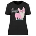 thumbnail image 1 of Holiday! Corgi T-Shirt Women -Image by Shutterstock, Female Small, 1 of 2