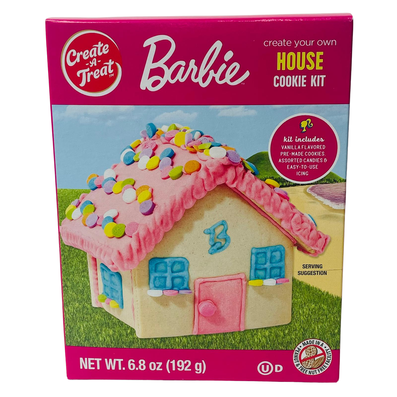 Barbie Holiday Create-A-Treat Sugar Cookie Gingerbread Kit, 6.8 oz