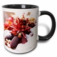 thumbnail image 1 of 3drose, Holiday Décor, Santa Fe, New Mexico, Usa - Us32 Jmr1298 - Julien Mcroberts, 15oz Two-tone Black Mug, 1 of 6