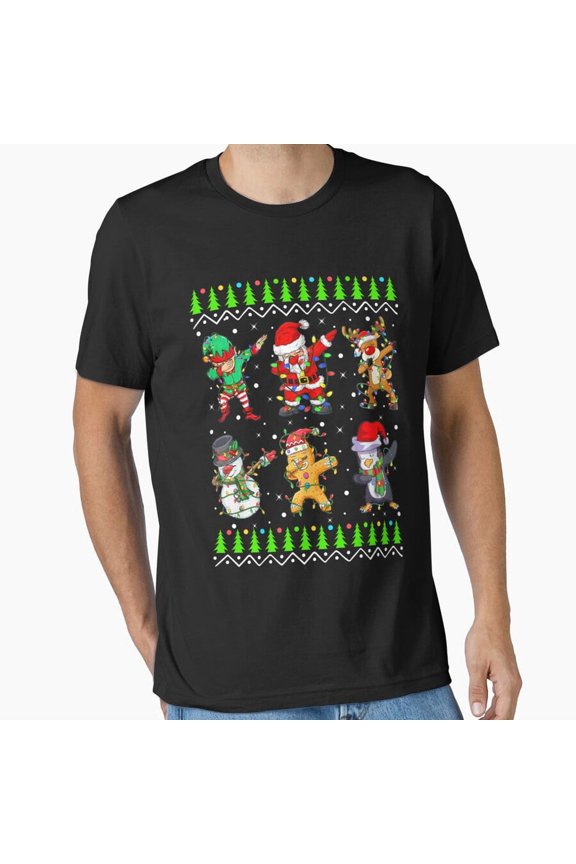 Holiday Dab Squad Lights Up Christmas Spirit With Nutcracker Fun Unisex T-Shirt, up to size 5XL