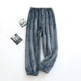 thumbnail image 1 of Holiday Deals Abomasnow Toddlers Boys Girls Fleece Lined Pants Loose Fit High Waist Wide Leg Baggy Pants Fall Winter Plush Thick Warm Pants 2-13 Years, 1 of 6