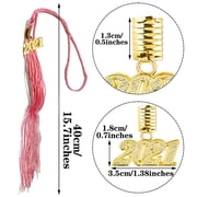 PRETXORVE Academic Grade Graduation Tassels with 2025 Gold Pendants Graduation Grade Tasse