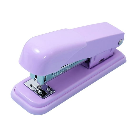 PRETXORVE Macaron Color Stapler Multi Functional Stapler for Easy Binding Comfortable Grip Suitable for Office Use Student Stapler