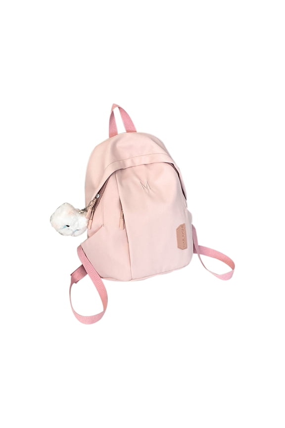 Summer Ins Preppy Style Color Backpack for Women All-matching Small Schoolbag Travel Mini Backpack