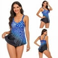 thumbnail image 1 of Holiday Deals! Borniu Swimsuit Clearance! Womens Swimsuits Sexy Bikini Split Two-piece Beach Swimsuit With Bra Swimsuit, 1 of 3