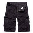 thumbnail image 1 of HOOMEUMY Men's Summer Cargo Shorts Relaxed Fit Multi-Pocket Straight Short Pants Black 12 Men's Camouflage Workwear Shorts Fit Zipper Straight Leg Five Piece Pants Casual Shorts, 1 of 3