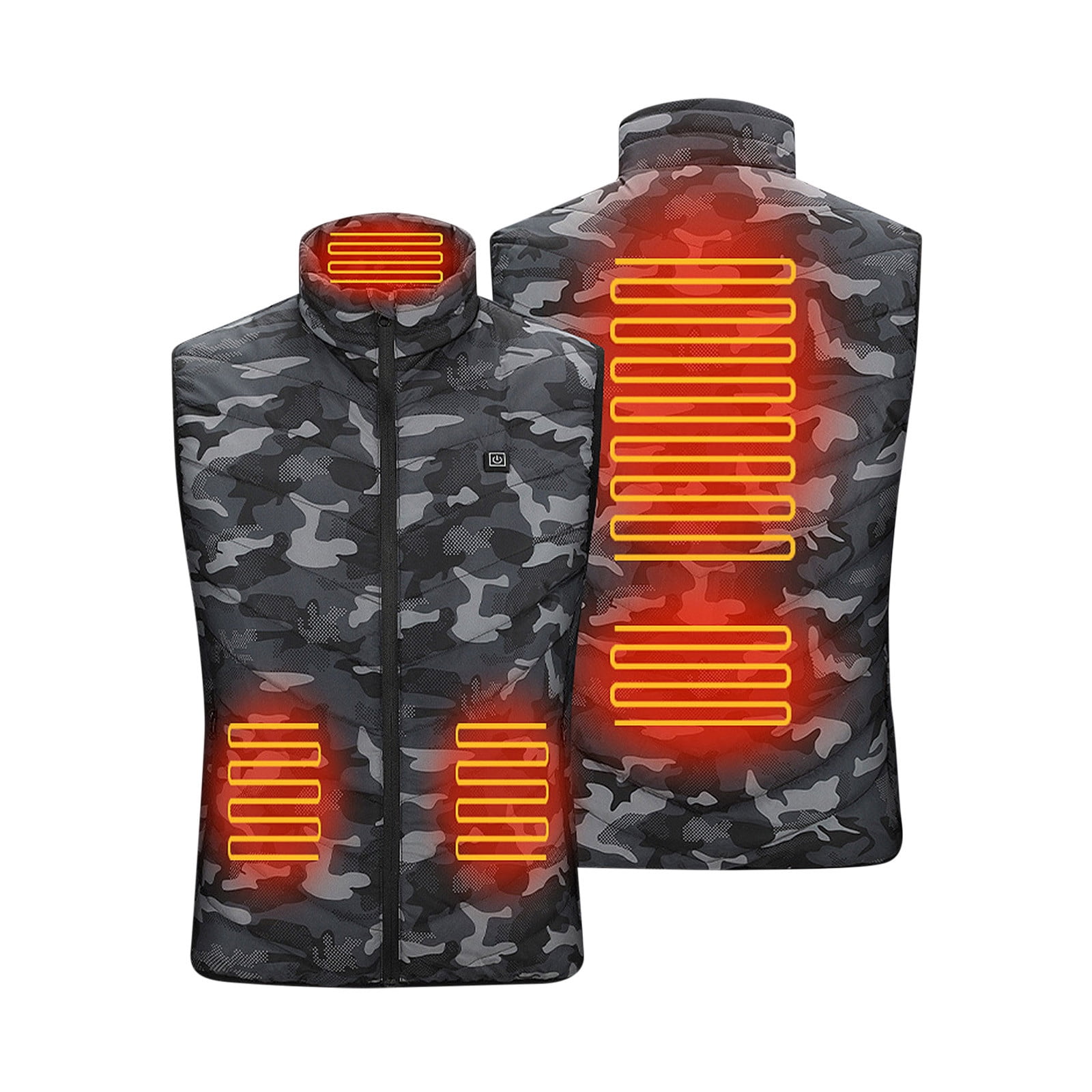 Holiday Deals Saving! Pejock Heated Jacket for Men Women Casual