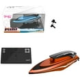 thumbnail image 1 of Holiday Deals karymi Remote Control SpeedBoats Wireless Long Life High Speed 2.4G Rechargeable Speedboat Water Remote Control Toy,Racing High Speed Remote Control Yacht Christmas Gifts for Kids, 1 of 9