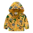 thumbnail image 1 of loopsun Kids Winter Coats for Toddler Boys Fashion Solid Color Winter Hoodie Keep Warm Cotton Clothes Thick Coat, 1 of 5