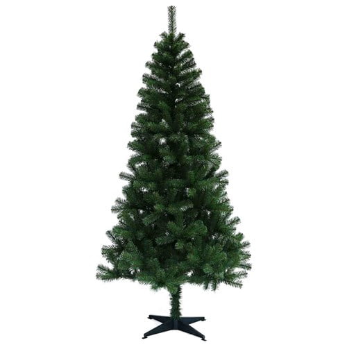 Holiday Decor by Factory Essentials 6 Feet Height PVC Hinged Christmas Tree with 553 Tips 6 Feet Height PVC Hinged Christmas Tree with 553 Tips