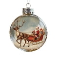 thumbnail image 1 of Holiday Decorations Glowing Christmas Story Ornament Christmas Light Up Ornaments Mini Tree Hanging Decor, 1 of 7