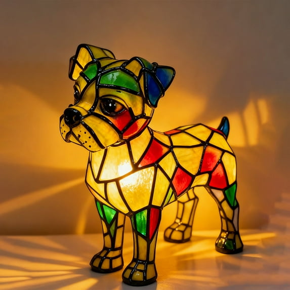 Holiday Decorations New Dog Series Art Night Light, K