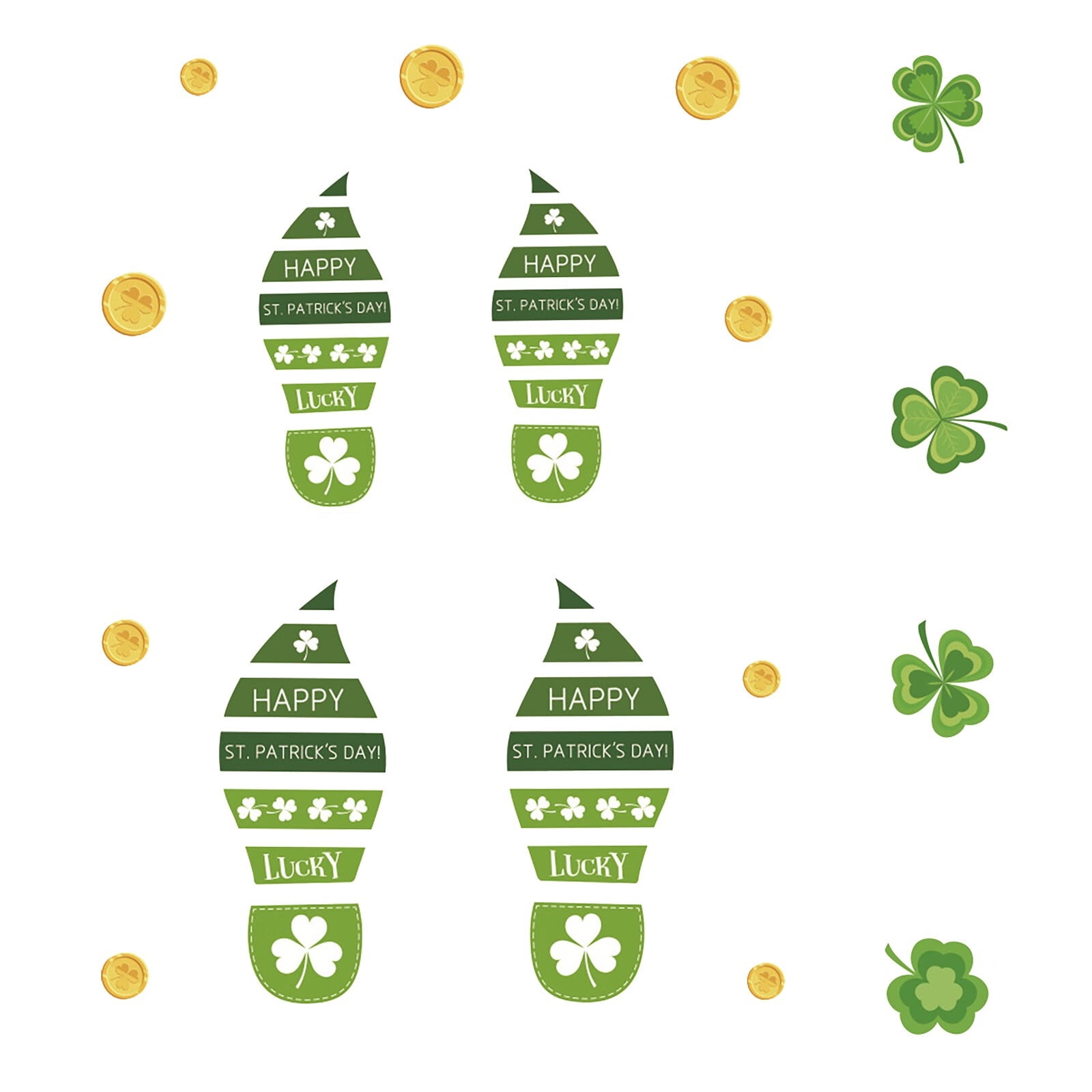 Holiday Decorations Wall Stickers Removable Wall Art Decals Party