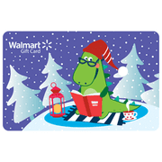 Holiday Dino Walmart eGift Card